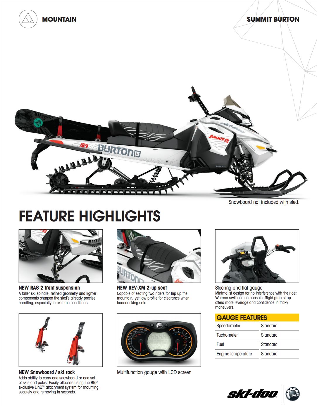 2016 Ski Doo Summits New Color Added They re here SnoWest Magazine